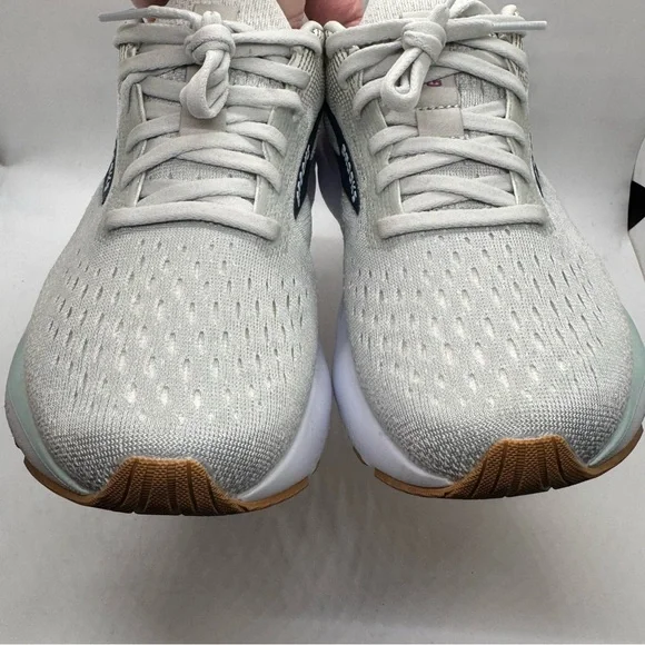 Brook's Women's Ghost 16 White Grey Estate Blue Size 6.5 Wide  NEW - Picture 5 of 13